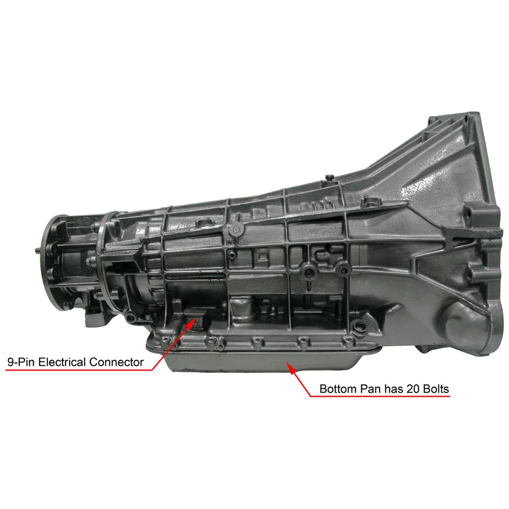 1991 Ford F-250 automatic Transmission r-t-n_59352-3